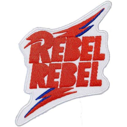 Picture of David Bowie Woven Patch: Rebel Rebel (Standard) 