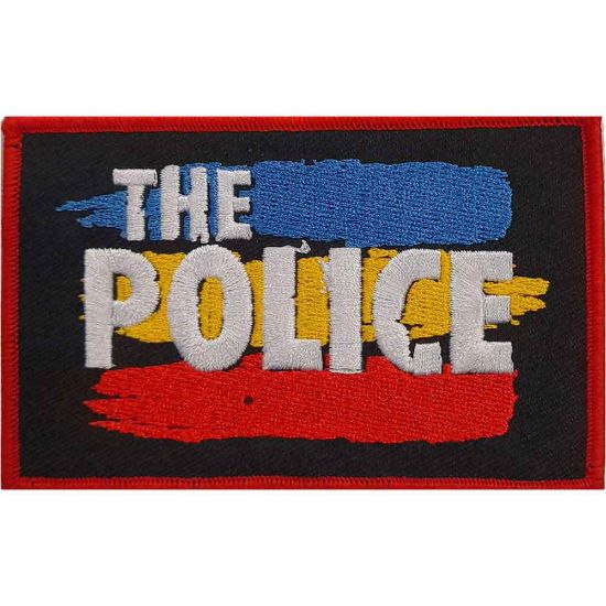 Picture of The Police Woven Patch: 3 Stripes Logo (Standard) 