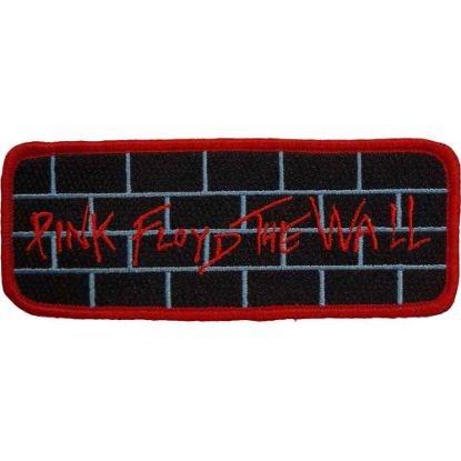 Picture of Pink Floyd Woven Patch: The Wall Red (Standard) 