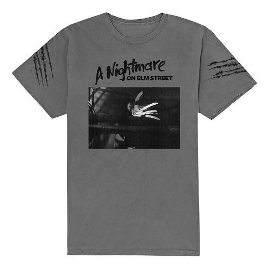 Picture of A Nightmare on Elm Street Unisex T-Shirt: Sleeve Scratch  