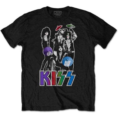Picture of KISS Unisex T-Shirt: Umbrellas
