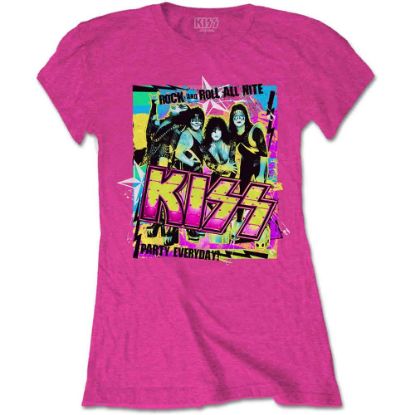 Picture of KISS Ladies T-Shirt: Party Every Day