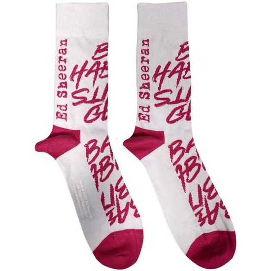 Picture of Ed Sheeran Unisex Ankle Socks: Bad Habits (UK Size 7 - 11)