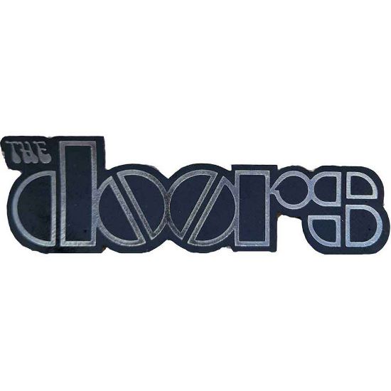 Picture of The Doors Printed Patch: Chrome Logo (Standard) 