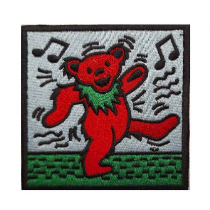 Picture of Grateful Dead Woven Patch: Dancing Bear (Standard) 