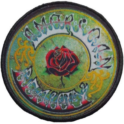 Picture of Grateful Dead Printed Patch: American Beauty Circle (Standard) 