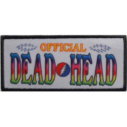 Picture of Grateful Dead Printed Patch: Official Dead Head (Standard) 