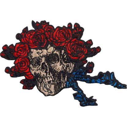 Picture of Grateful Dead Woven Patch: Bertha Skull (Standard) 