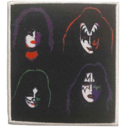 Picture of KISS Printed Patch: 4 Heads (Standard) 