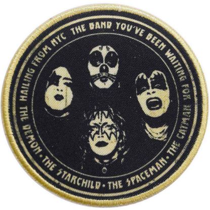 Picture of KISS Printed Patch: Hailing from NYC (Standard) 