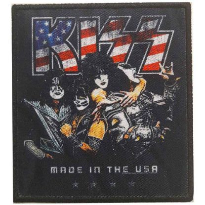 Picture of KISS Printed Patch: Made In The USA (Standard) 