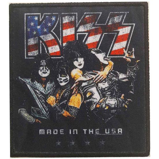 Picture of KISS Printed Patch: Made In The USA (Standard) 