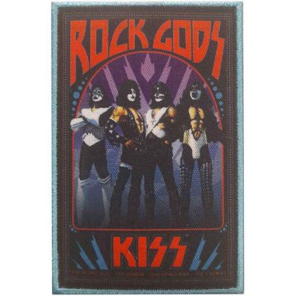 Picture of KISS Printed Patch: Rock Gods (Standard) 