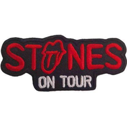 Picture of The Rolling Stones Woven Patch: On Tour (Standard) 