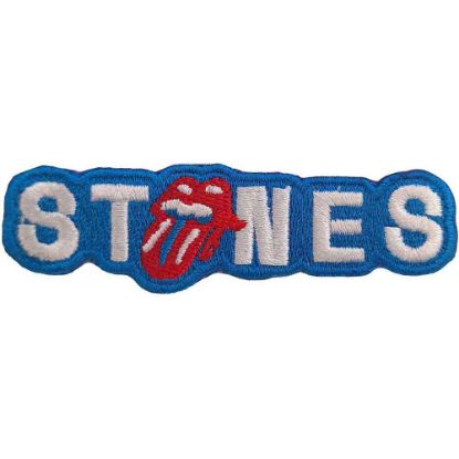 Picture of The Rolling Stones Woven Patch: Cut-Out No Filter Licks (Standard) 