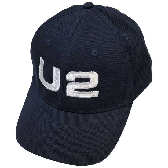 Picture of U2 Unisex Baseball Cap: White Logo (Ex-Tour)