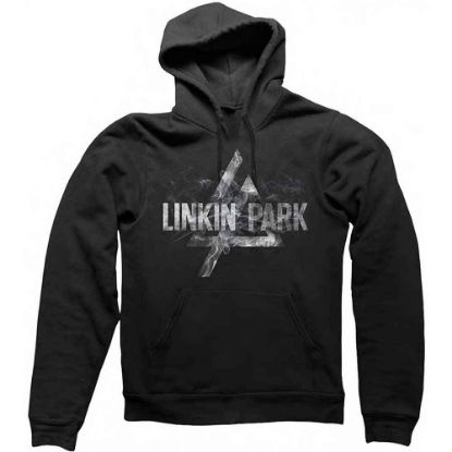 Picture of Linkin Park Unisex Pullover Hoodie: Smoke Logo