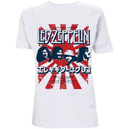 Picture of Led Zeppelin Unisex T-Shirt: Japanese Burst