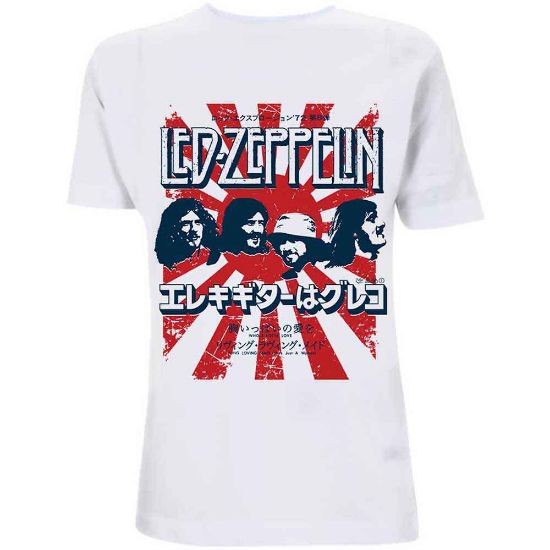 Picture of Led Zeppelin Unisex T-Shirt: Japanese Burst
