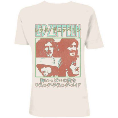 Picture of Led Zeppelin Unisex T-Shirt: Japanese Poster