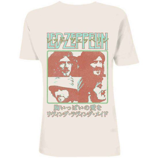 Picture of Led Zeppelin Unisex T-Shirt: Japanese Poster