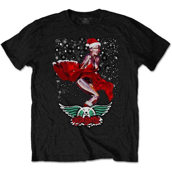 Picture of Aerosmith Unisex T-Shirt: Robo Santa