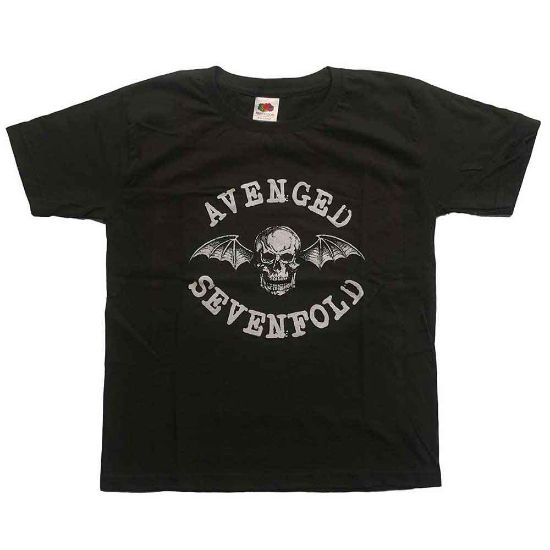 Picture of Avenged Sevenfold Kids T-Shirt: Classic Deathbat