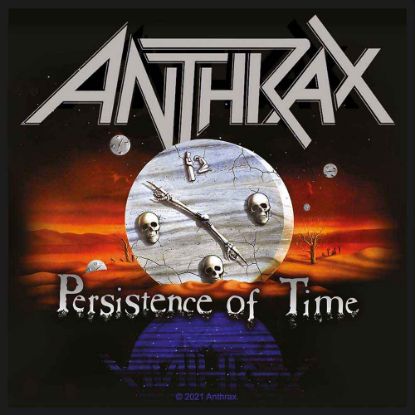 Picture of Anthrax Woven Patch: Persistance of Time (Standard)