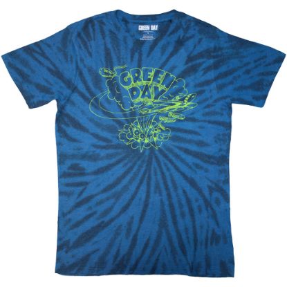 Picture of Green Day Unisex T-Shirt: Dookie Line Art Wash Collection