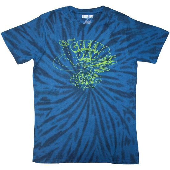 Picture of Green Day Unisex T-Shirt: Dookie Line Art Wash Collection