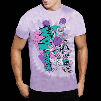 Picture of Space Jam Unisex T-Shirt: Retro Squad Wash Collection