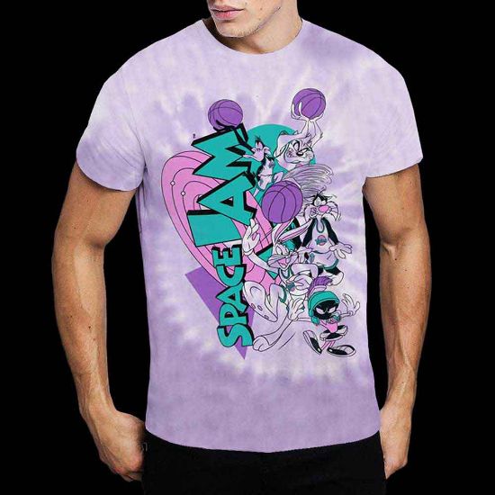 Picture of Space Jam Unisex T-Shirt: Retro Squad Wash Collection