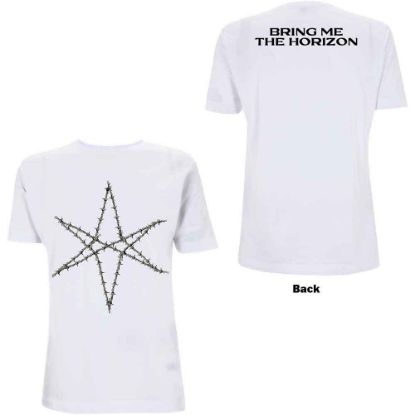 Picture of Bring Me The Horizon Unisex T-Shirt: Barbed Wire Back Print