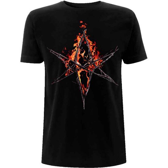 Picture of Bring Me The Horizon Unisex T-Shirt: Flaming Hex