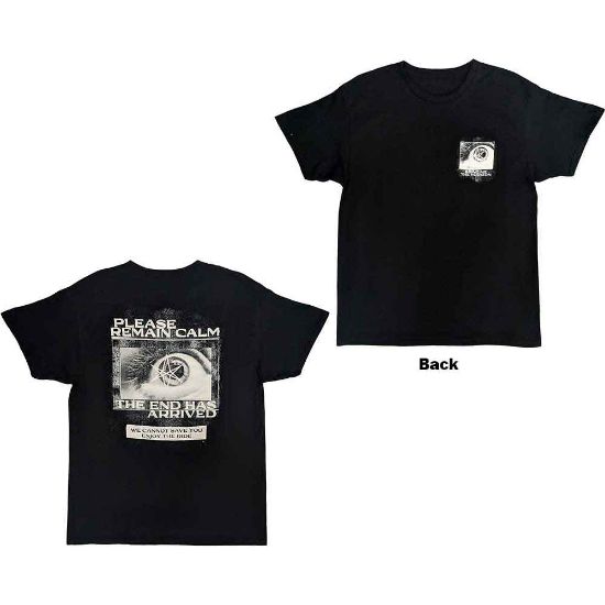 Picture of Bring Me The Horizon Unisex T-Shirt: Remain Calm Back Print