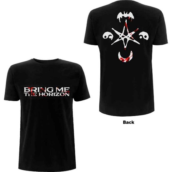 Picture of Bring Me The Horizon Unisex T-Shirt: Symbols Back Print