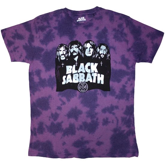 Picture of Black Sabbath Unisex T-Shirt: Band & Logo Wash Collection