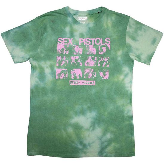 Picture of The Sex Pistols Unisex T-Shirt: Pretty Vacant Wash Collection