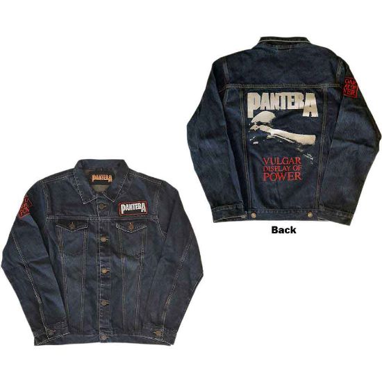 Picture of Pantera Unisex Denim Jacket: Vulgar Display of Power (Back & Sleeve Print)