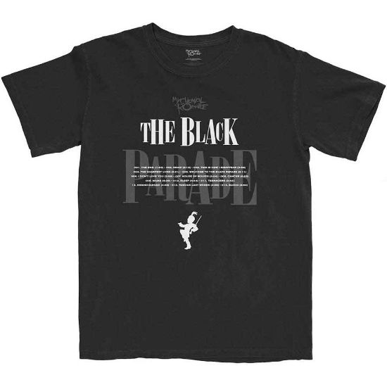 Picture of My Chemical Romance Unisex T-Shirt: Track Listing