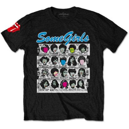 Picture of The Rolling Stones Unisex T-Shirt: Some Girls Album Sleeve Print