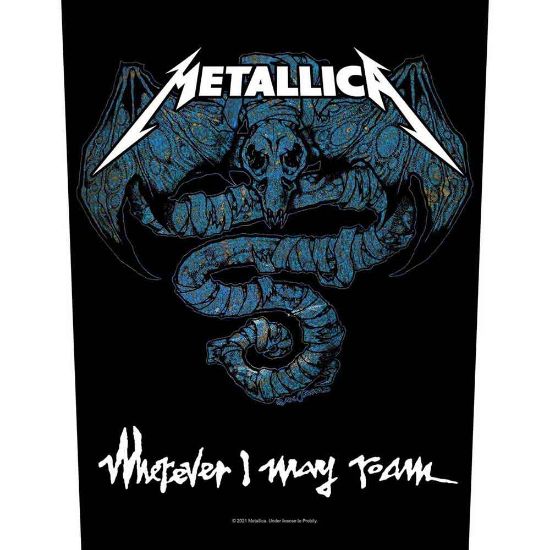 Picture of Metallica Back Patch: Wherever I May Roam