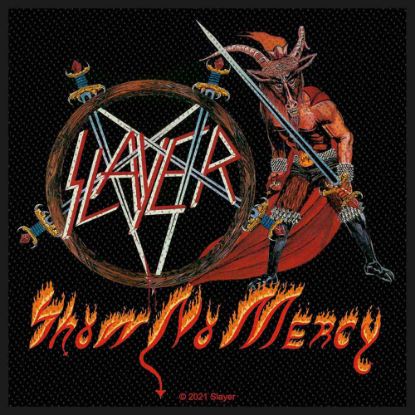 Picture of Slayer Woven Patch: Show No Mercy (Standard)