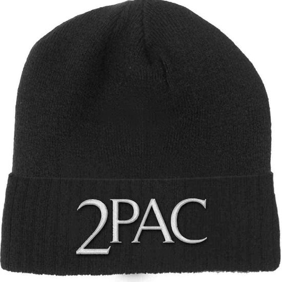 Picture of Tupac Unisex Beanie Hat: Logo