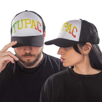 Picture of Tupac Unisex Mesh Back Cap: Gradient Logo