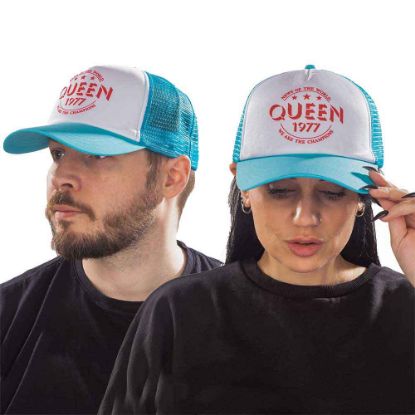 Picture of Queen Unisex Mesh Back Cap: Champions 77