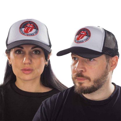 Picture of The Rolling Stones Unisex Mesh Back Cap: Est. 1962