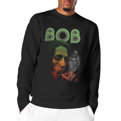 Picture of Bob Marley Unisex Long Sleeve T-Shirt: Smoke Gradient Wash Collection