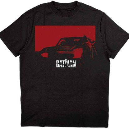 Picture of DC Comics Unisex T-Shirt: The Batman Red Car