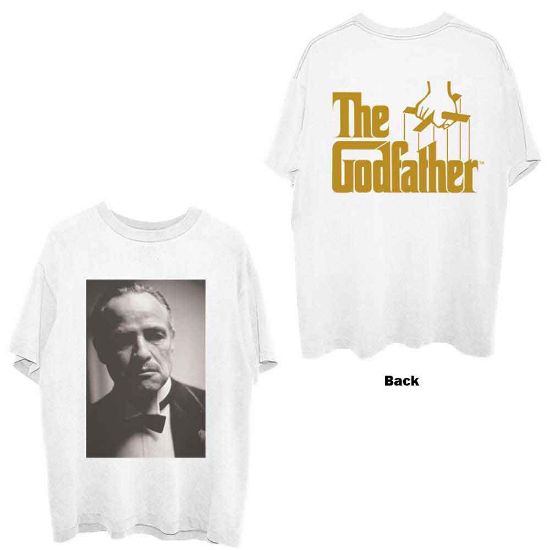 Picture of The Godfather Unisex T-Shirt: Brando B&W Back Print 